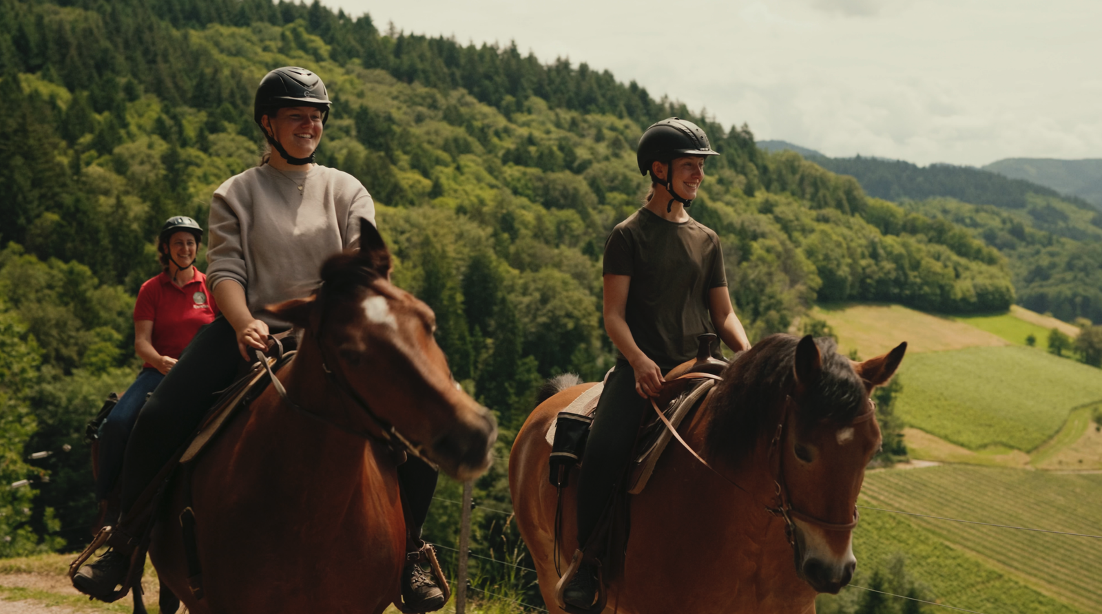 Reiterinnen im Schwarzwald – Standbild aus dem Showreel